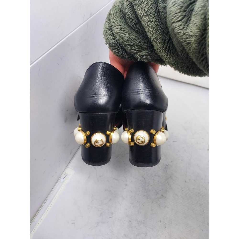 Gucci Peyton leather heels - image 11