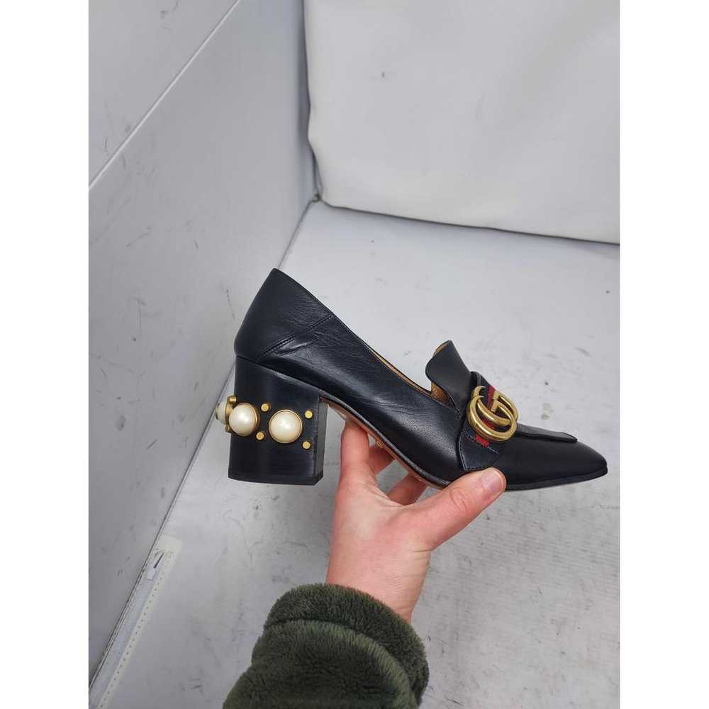 Gucci Peyton leather heels - image 4