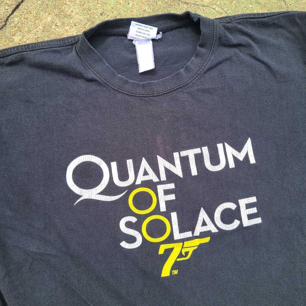 007 Quantum of Solace Movie Promo T shirt size XL - image 2