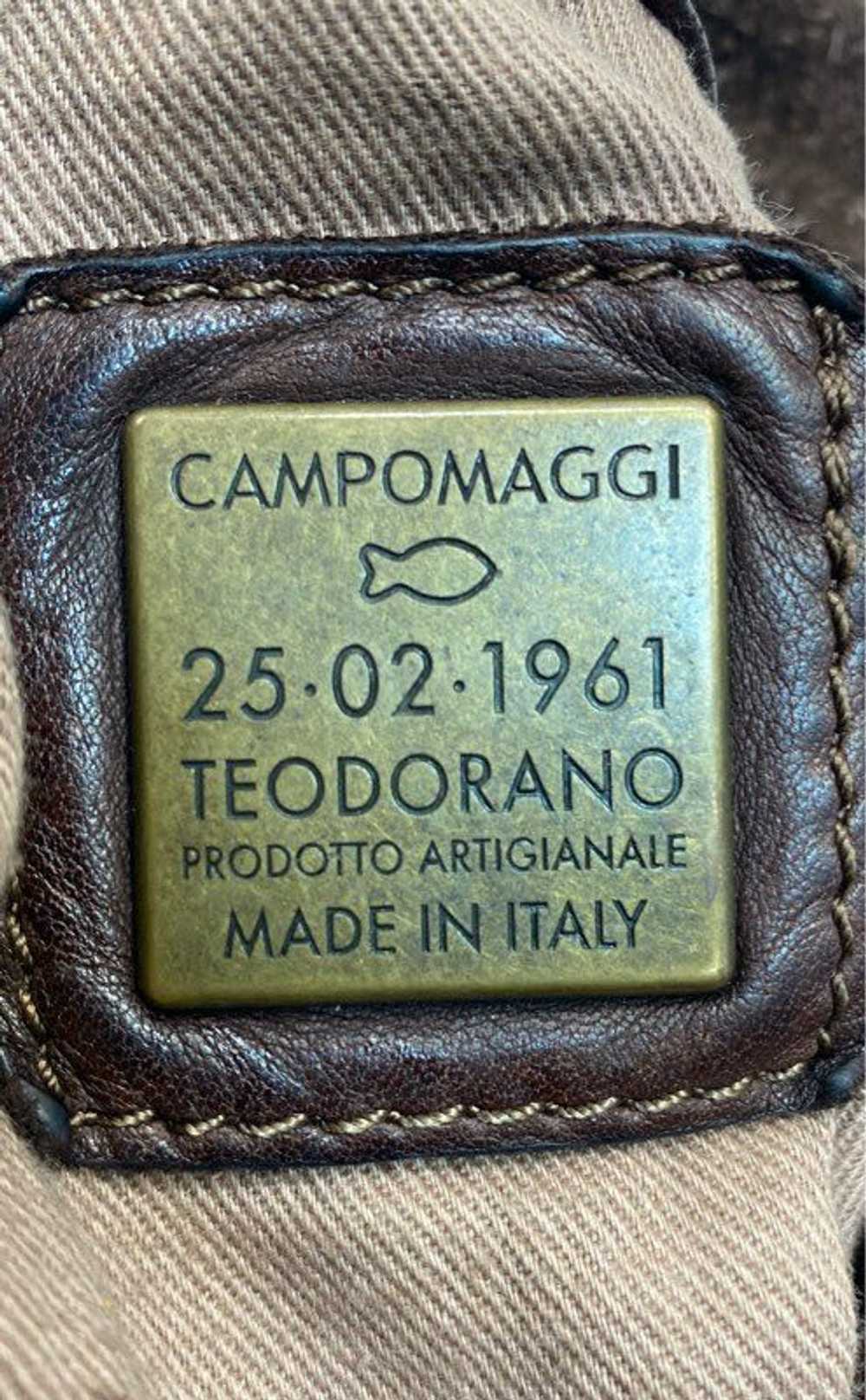 Unbranded Campomaggi Teodorano Italy Brown Leathe… - image 4