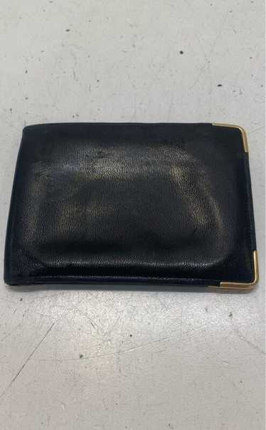 Unbranded Black Leather Bifold ID Card Wallet 14K 