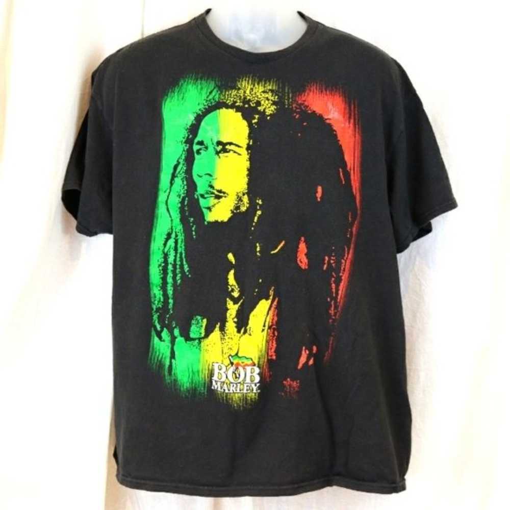 Zion Bob Marley T-Shirt Colorful XL - image 1