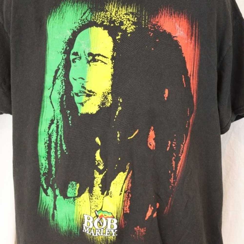 Zion Bob Marley T-Shirt Colorful XL - image 4
