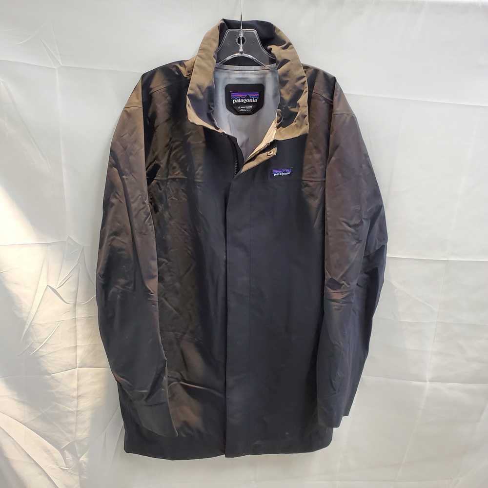 Patagonia Black Gore-Tex Rain Jacket Men's Size XL - image 1
