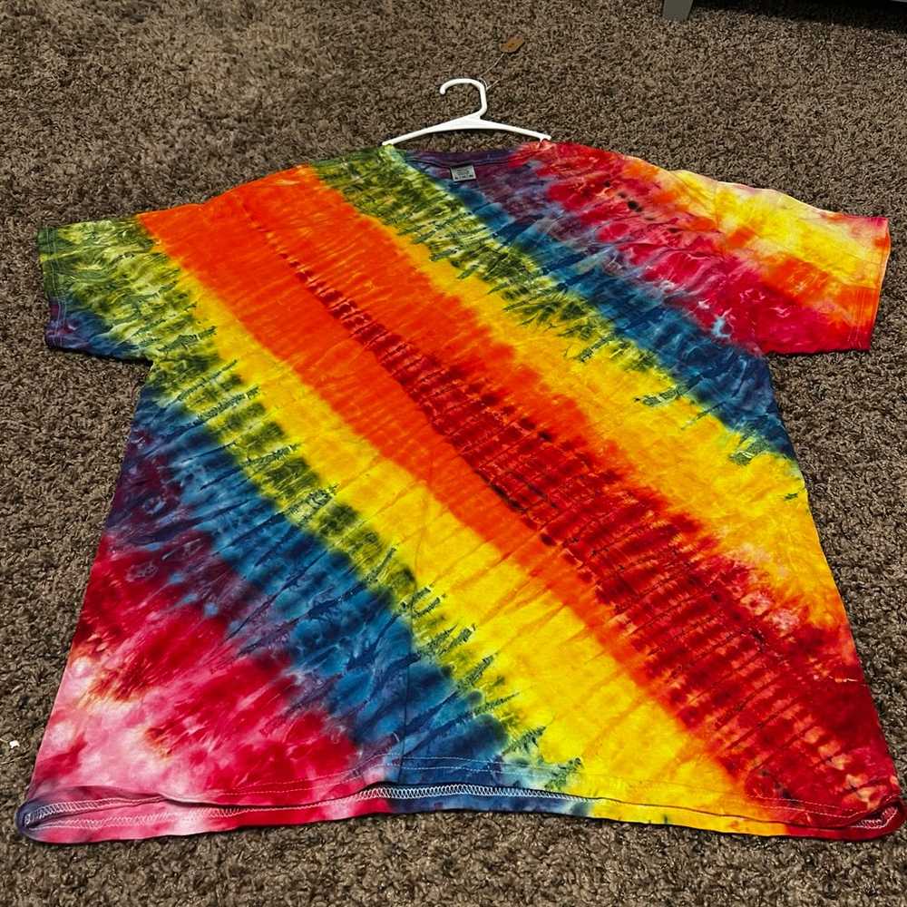 Handmade tie dyed shirt - image 3