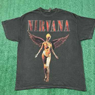 Nirvana In Utero Band T-shirt Sz XL