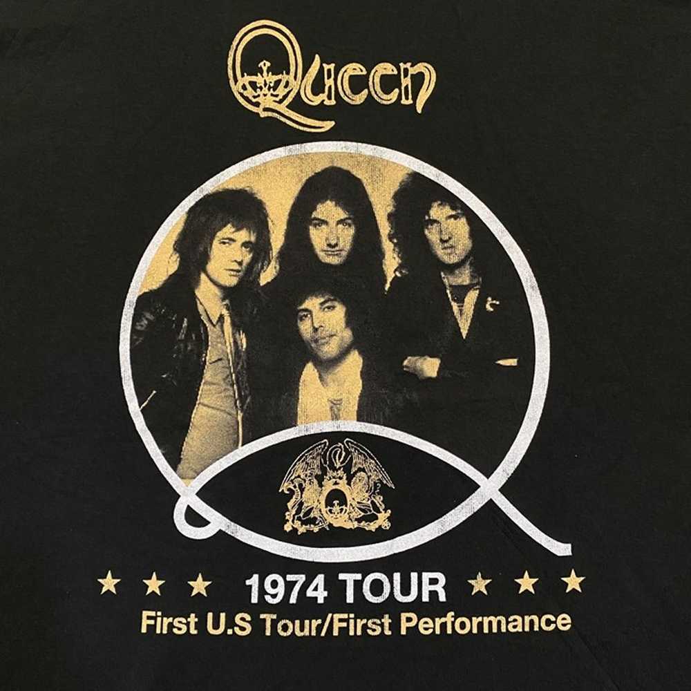 Queen 1974 First U.S. Tour tshirt size 2XL - image 2