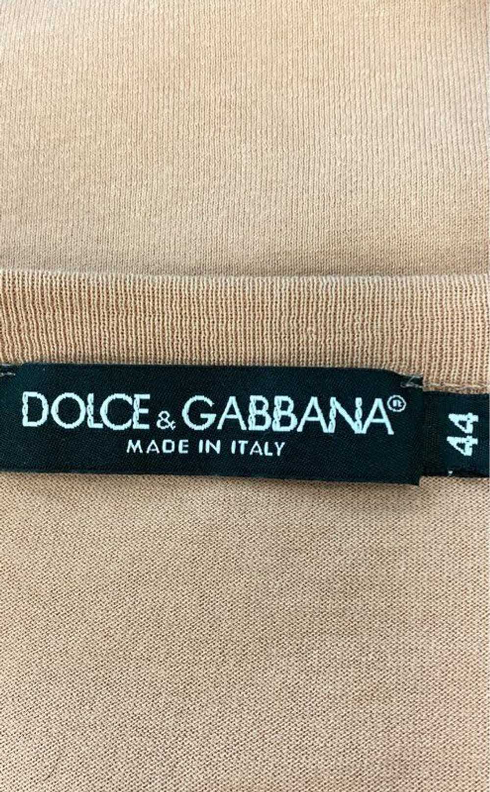 Dolce&Gabbana Dolce & Gabbana Peach Shirt - Size … - image 3