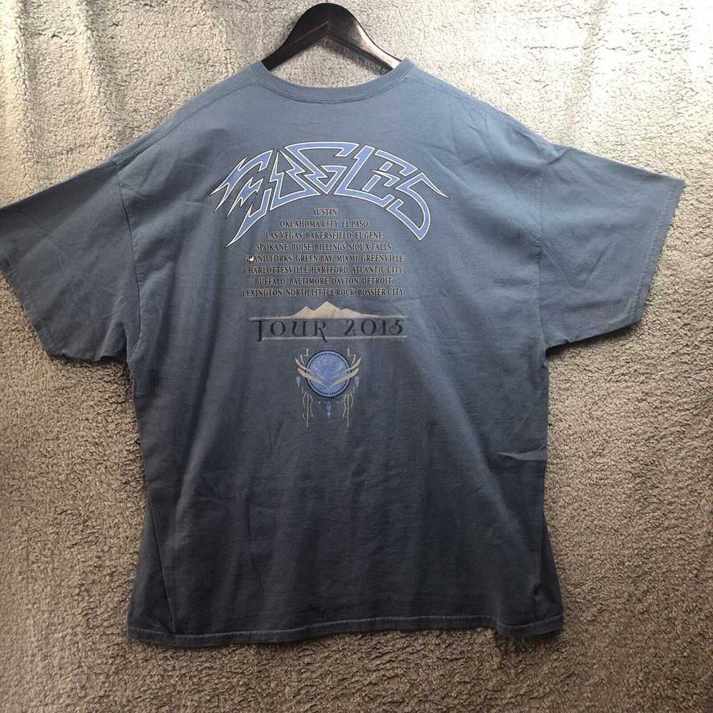 2015 Eagles Tour Shirt Size XXL Blue - image 6