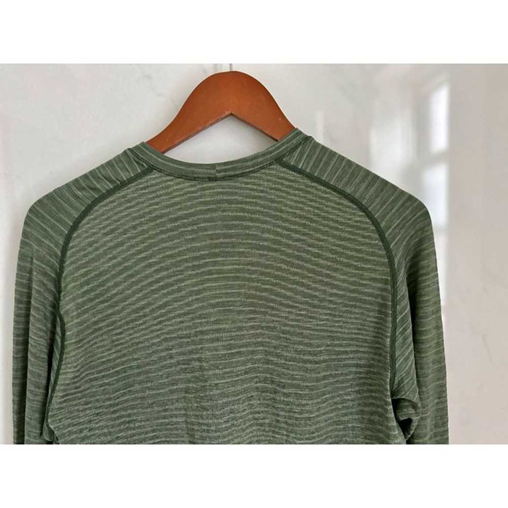 Lululemon Vent Tech Athletic Shirt Green Multi Me… - image 5