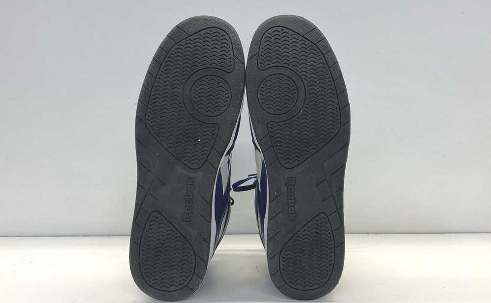 Reebok Leather BB4500 Steel Toe Work Sneakers Blu… - image 5