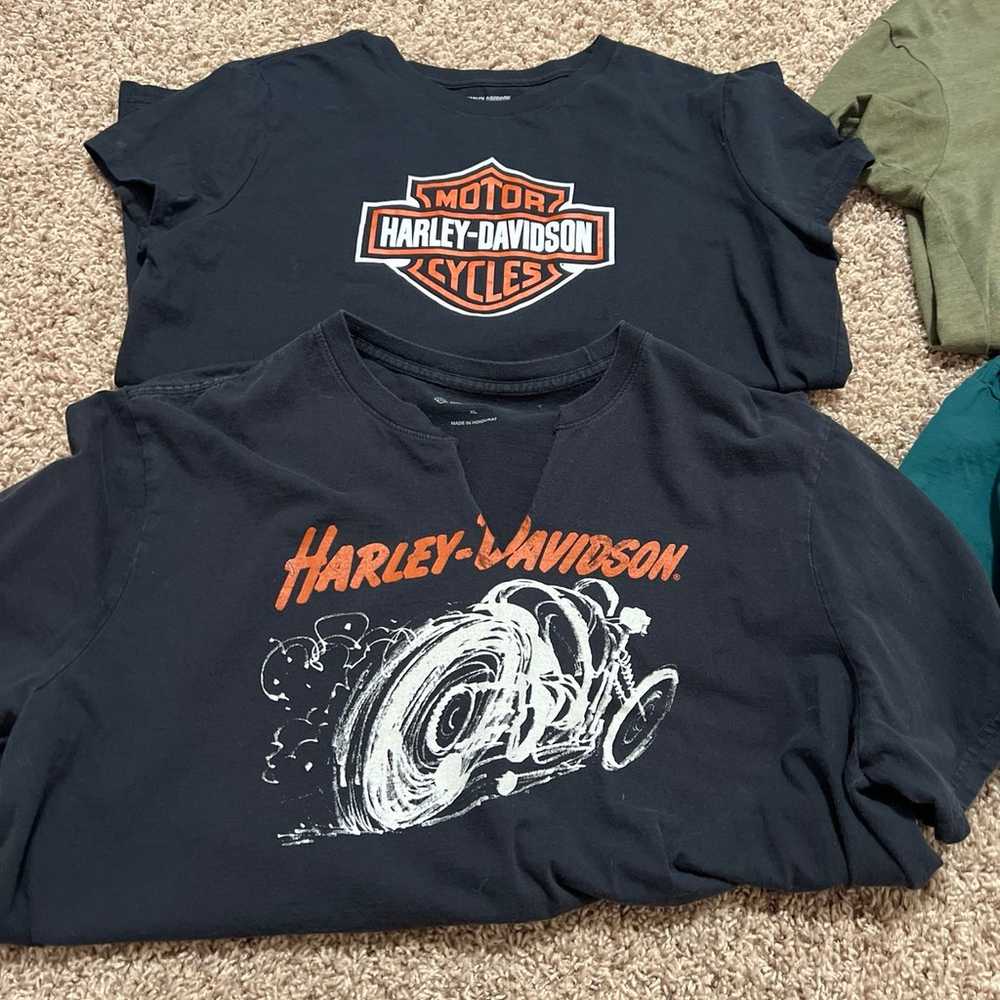 Harley Davidson tshirt bundle - image 2