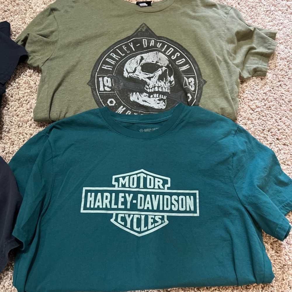 Harley Davidson tshirt bundle - image 4