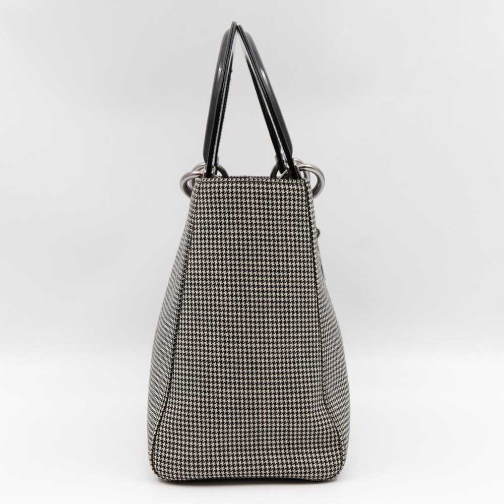 Dior Lady Dior cloth handbag - image 4