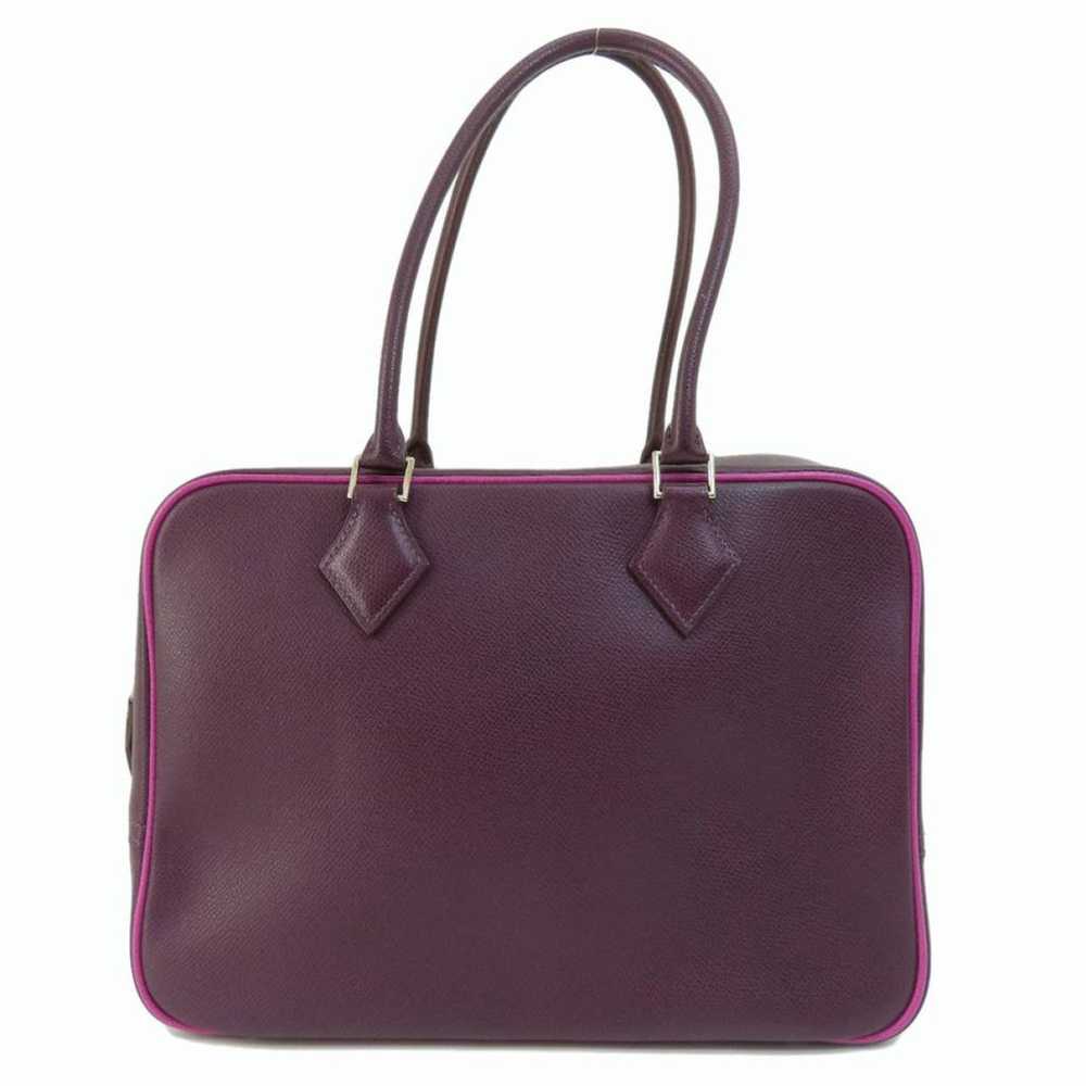 Hermès Plume leather handbag - image 11