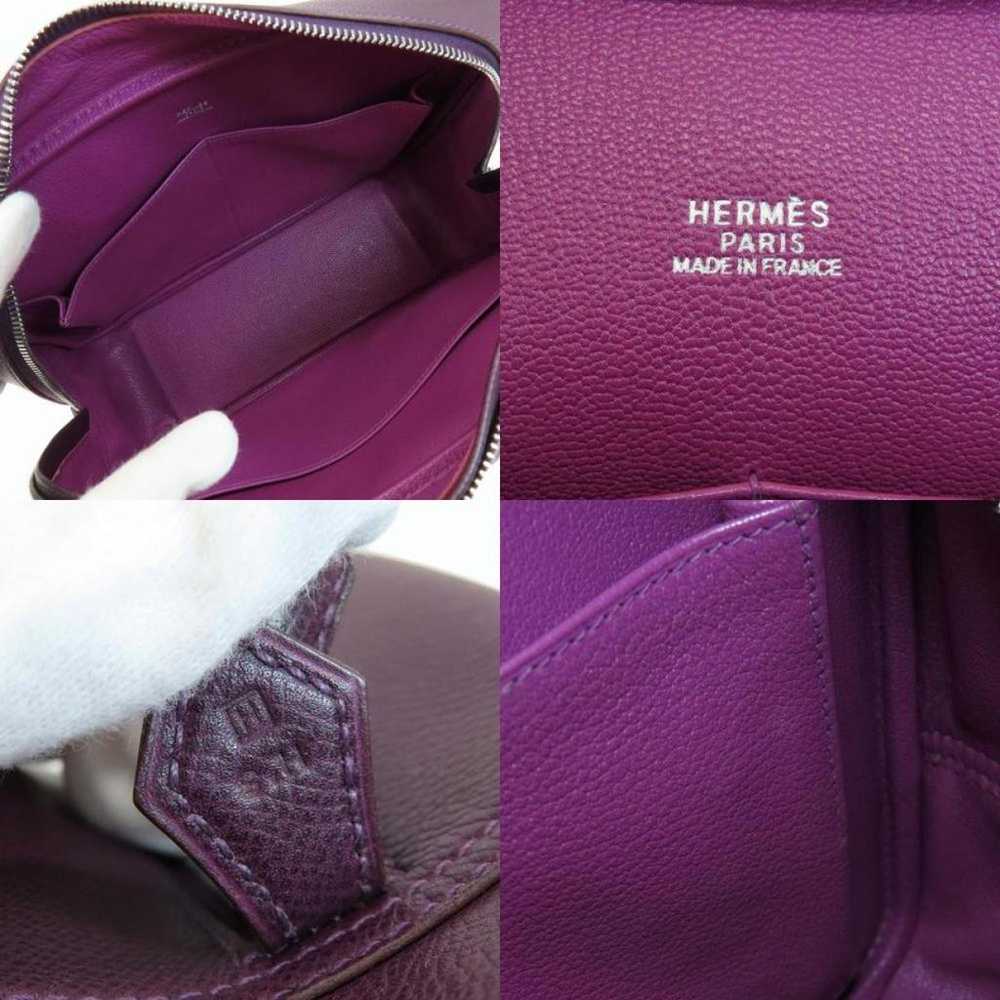 Hermès Plume leather handbag - image 5