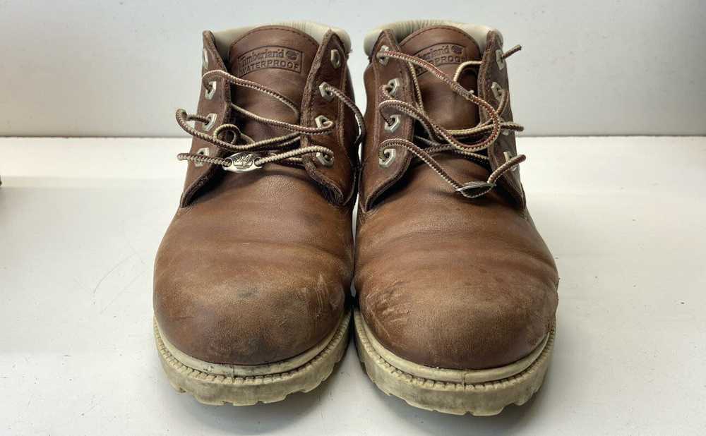 Timberland Brown Leather Chukka Boots Women's Siz… - image 3