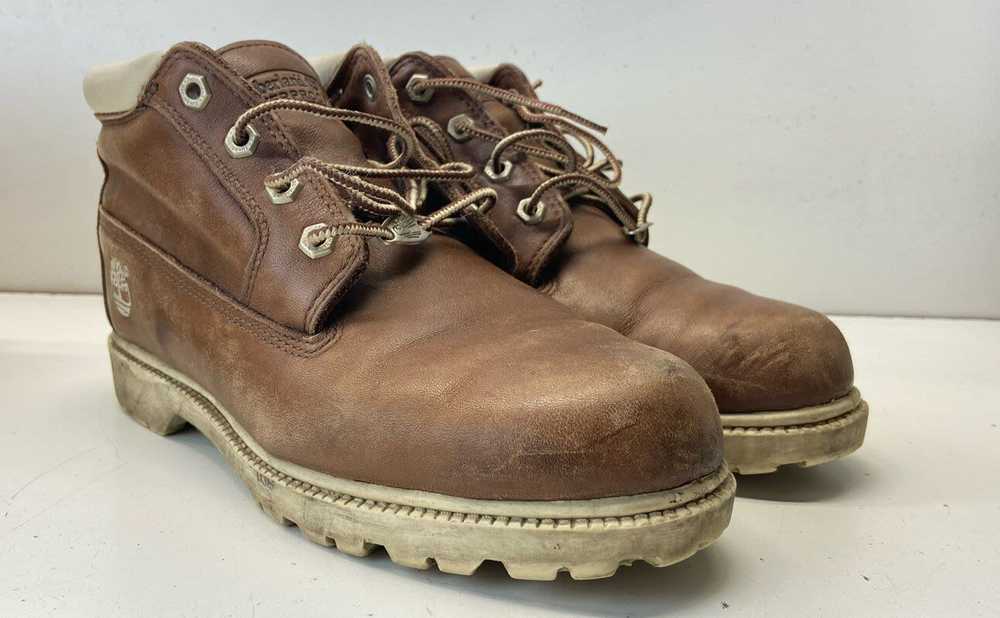 Timberland Brown Leather Chukka Boots Women's Siz… - image 4