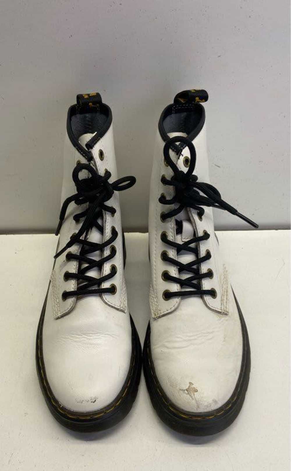 Dr. Martens Zavala White Combat Boots Women's Siz… - image 6