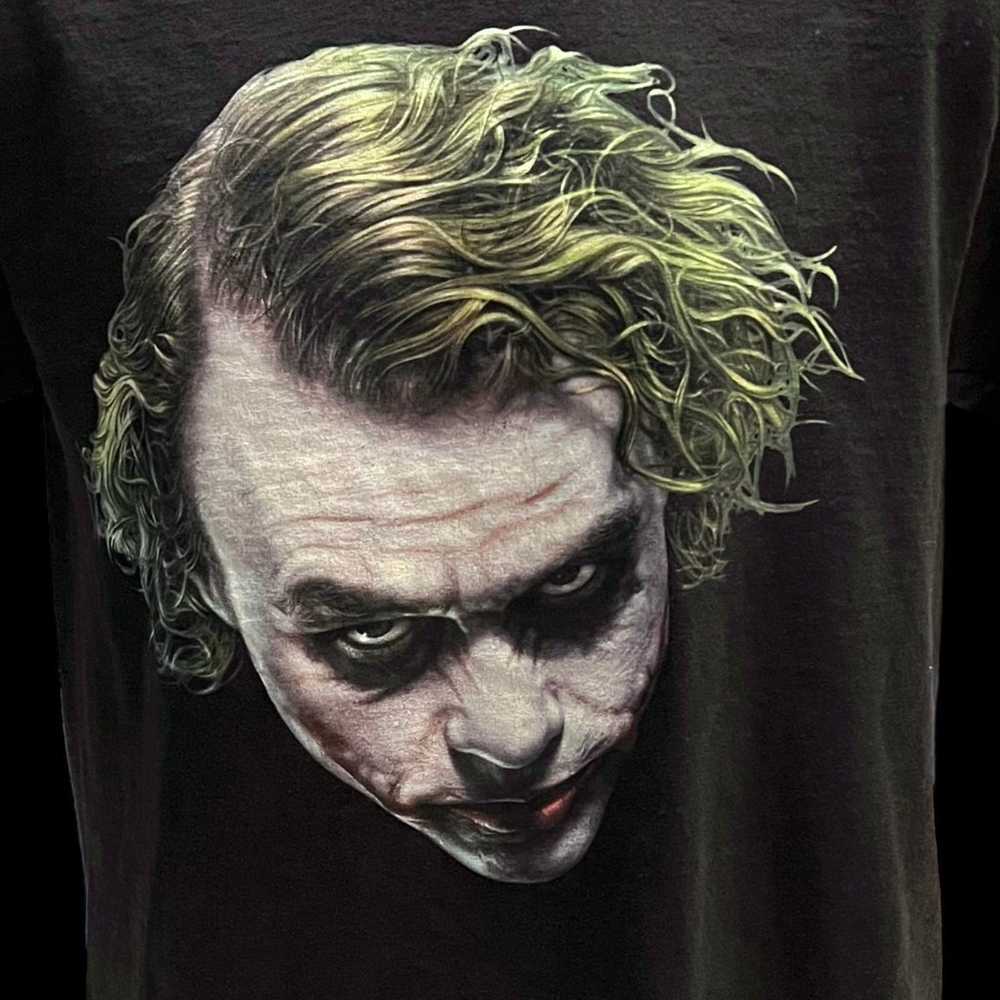 Joker T- Shirt The Dark Knight Heath Ledger Big F… - image 3