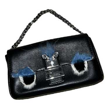 Fendi Baguette leather clutch bag - image 1