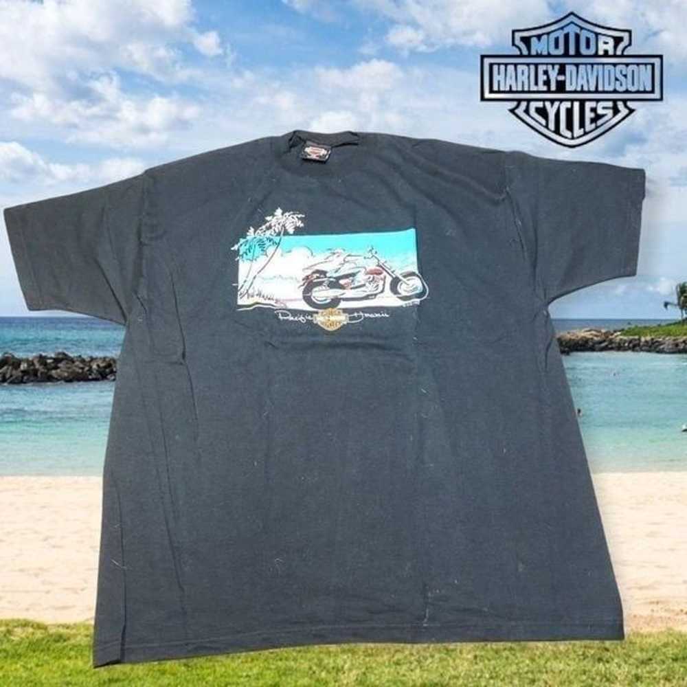Vintage 90’s Harley Davison Hawaii T-Shirt XXL - image 1