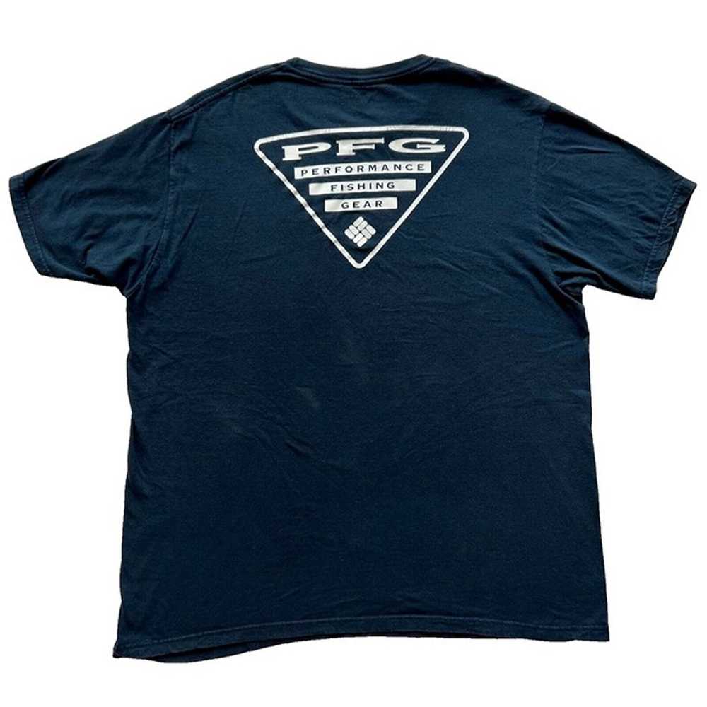 Navy Columbia PFG Logo Graphic T Shirt Mens Large - image 1