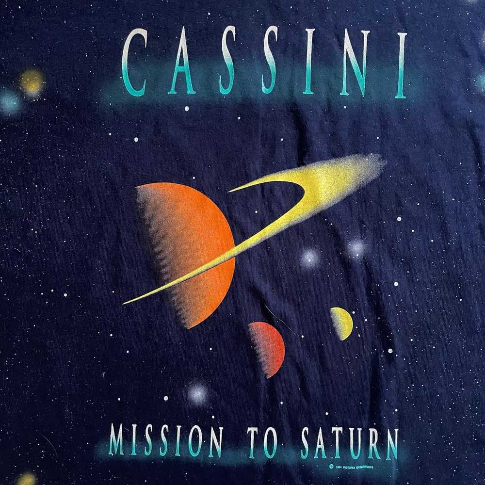 Vintage 90s NASA Cassini Saturn Mission Victoria … - image 2