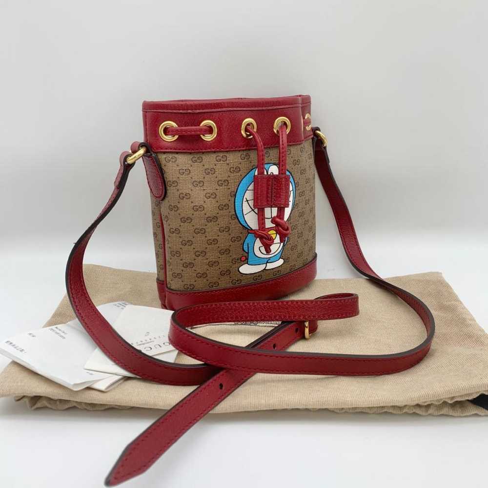 Doraemon x Gucci Cloth handbag - image 5