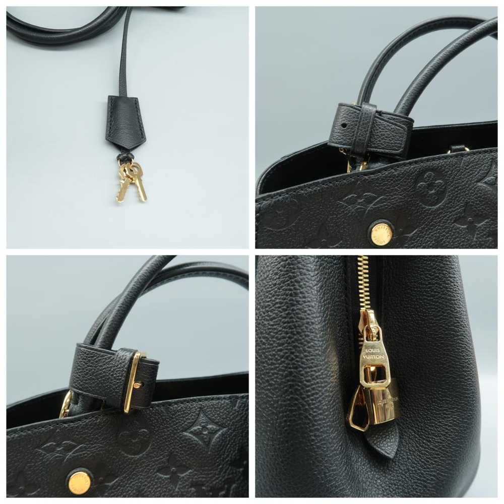 Louis Vuitton Montaigne leather satchel - image 11