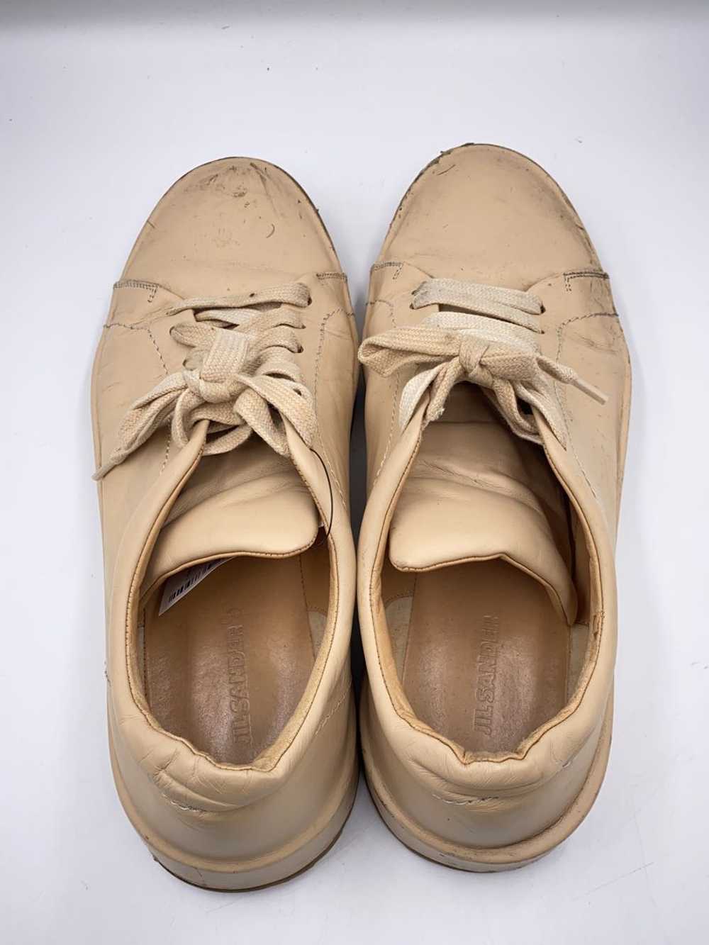 Jil Sander Low Cut Sneakers/40/Beg/Leather Shoes … - image 3