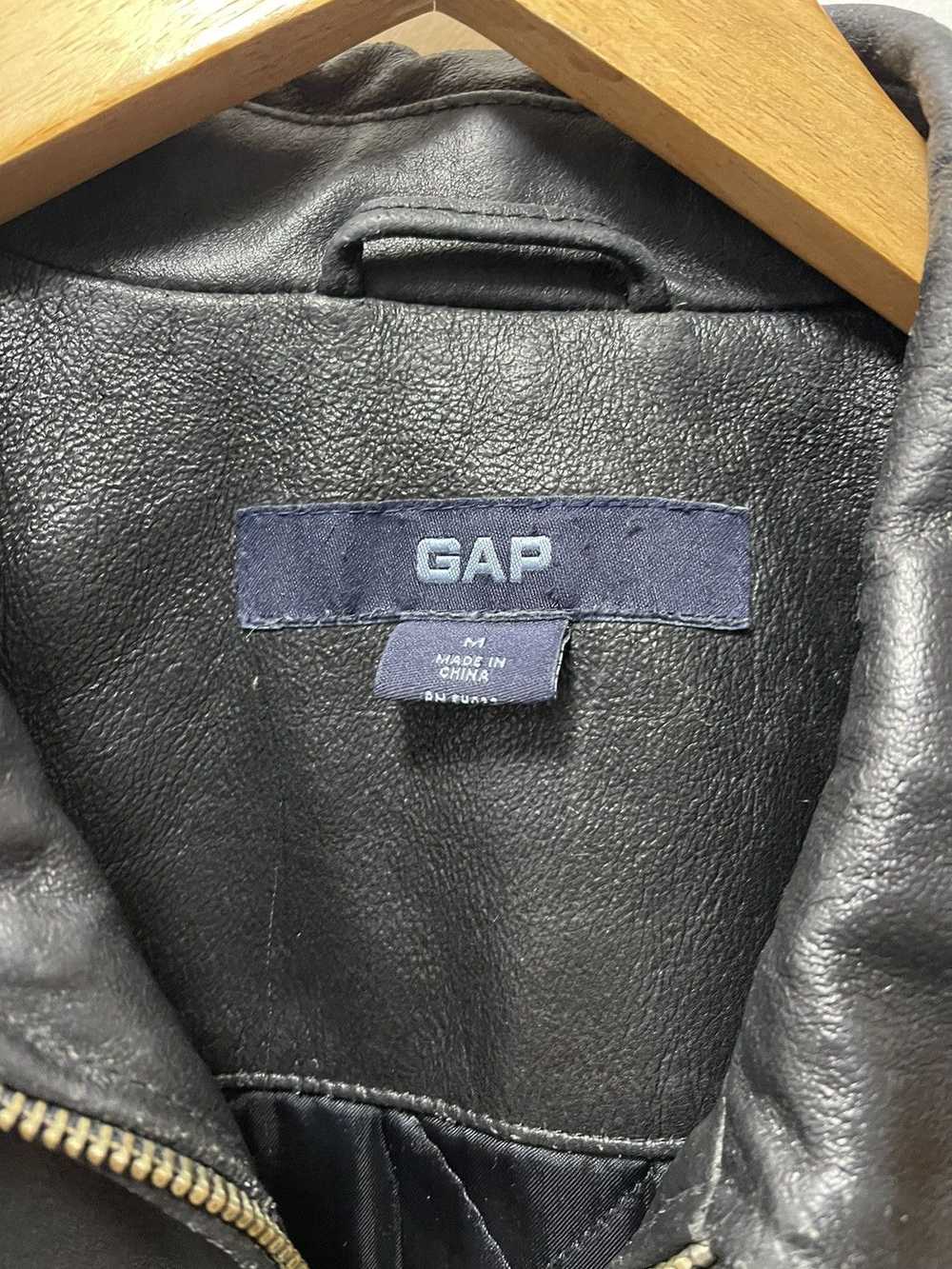 Gap × Vintage Vintage Leather Jacket - image 4