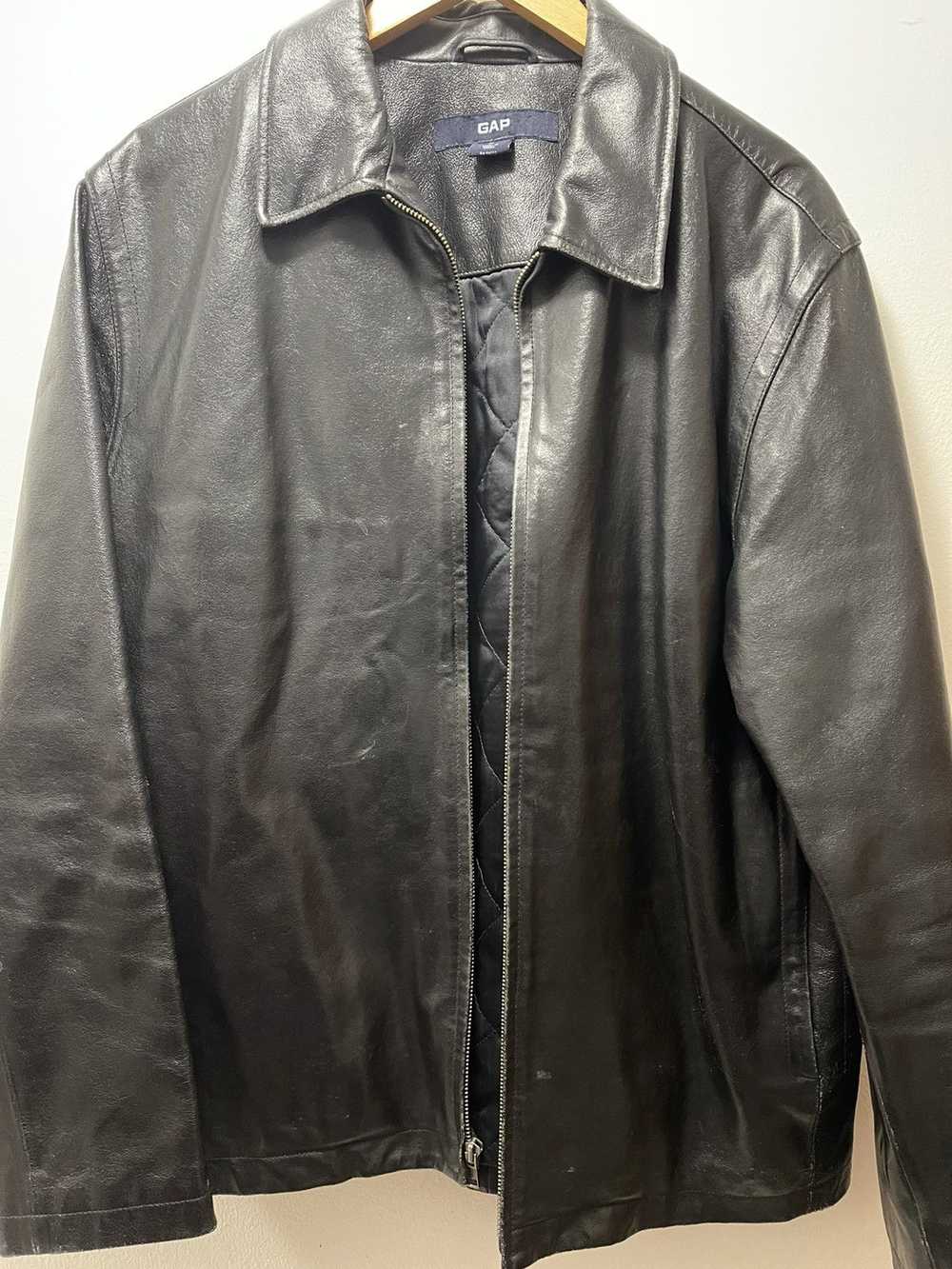 Gap × Vintage Vintage Leather Jacket - image 5