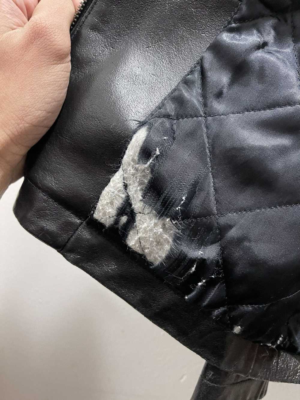 Gap × Vintage Vintage Leather Jacket - image 8