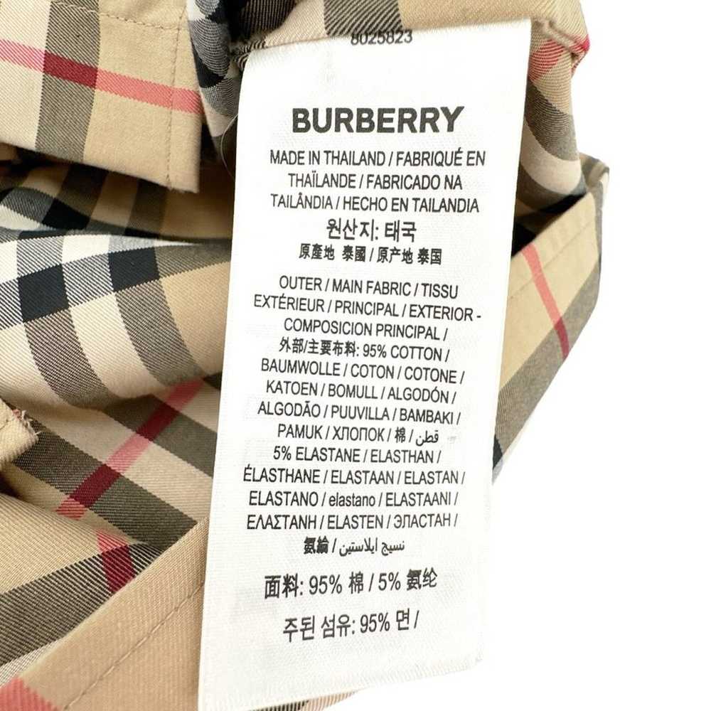 BURBERRY Vintage Check Short Sleeved Shirt US4 | … - image 7