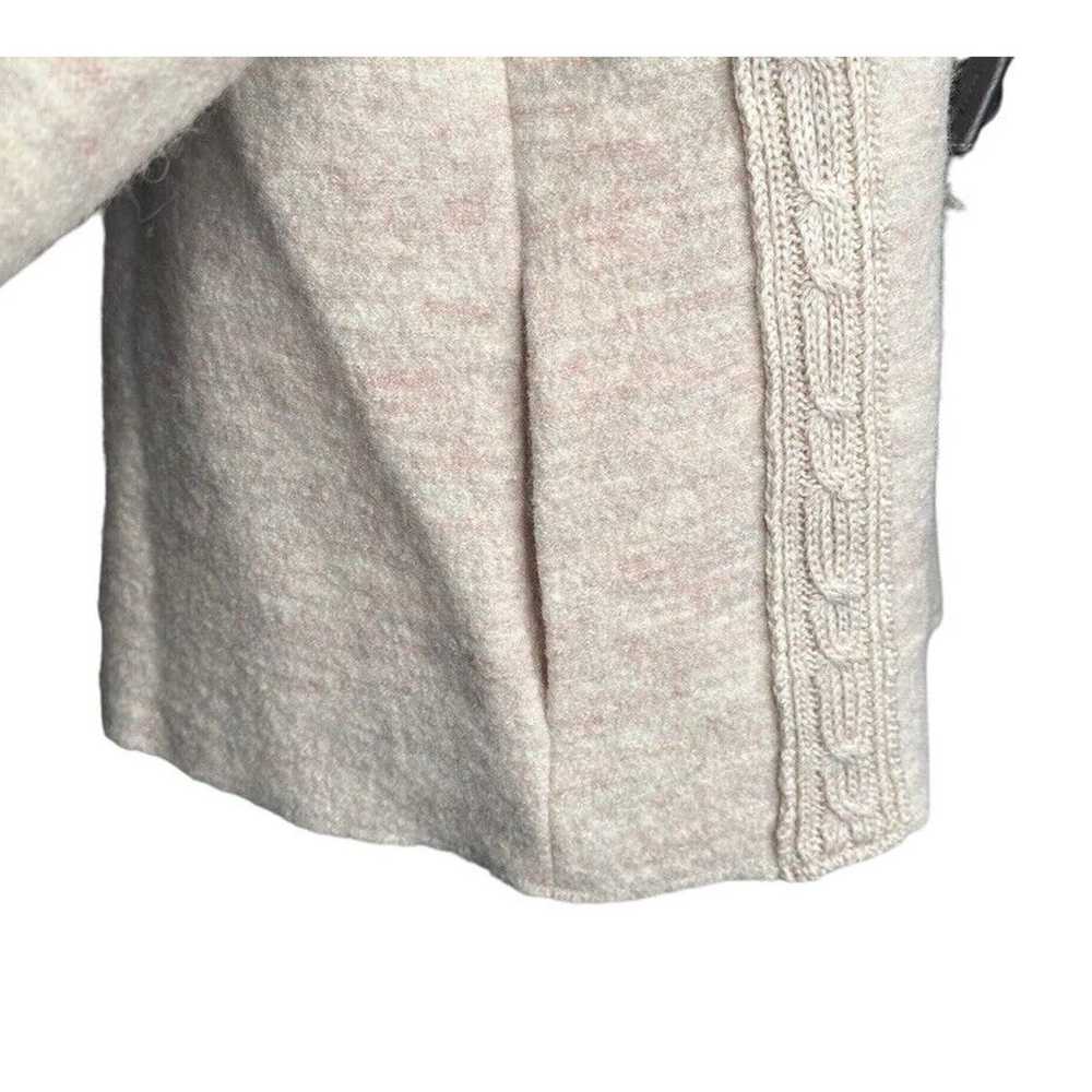Venario Dina 100% Wool Womens Ivory Sweater Jacke… - image 7