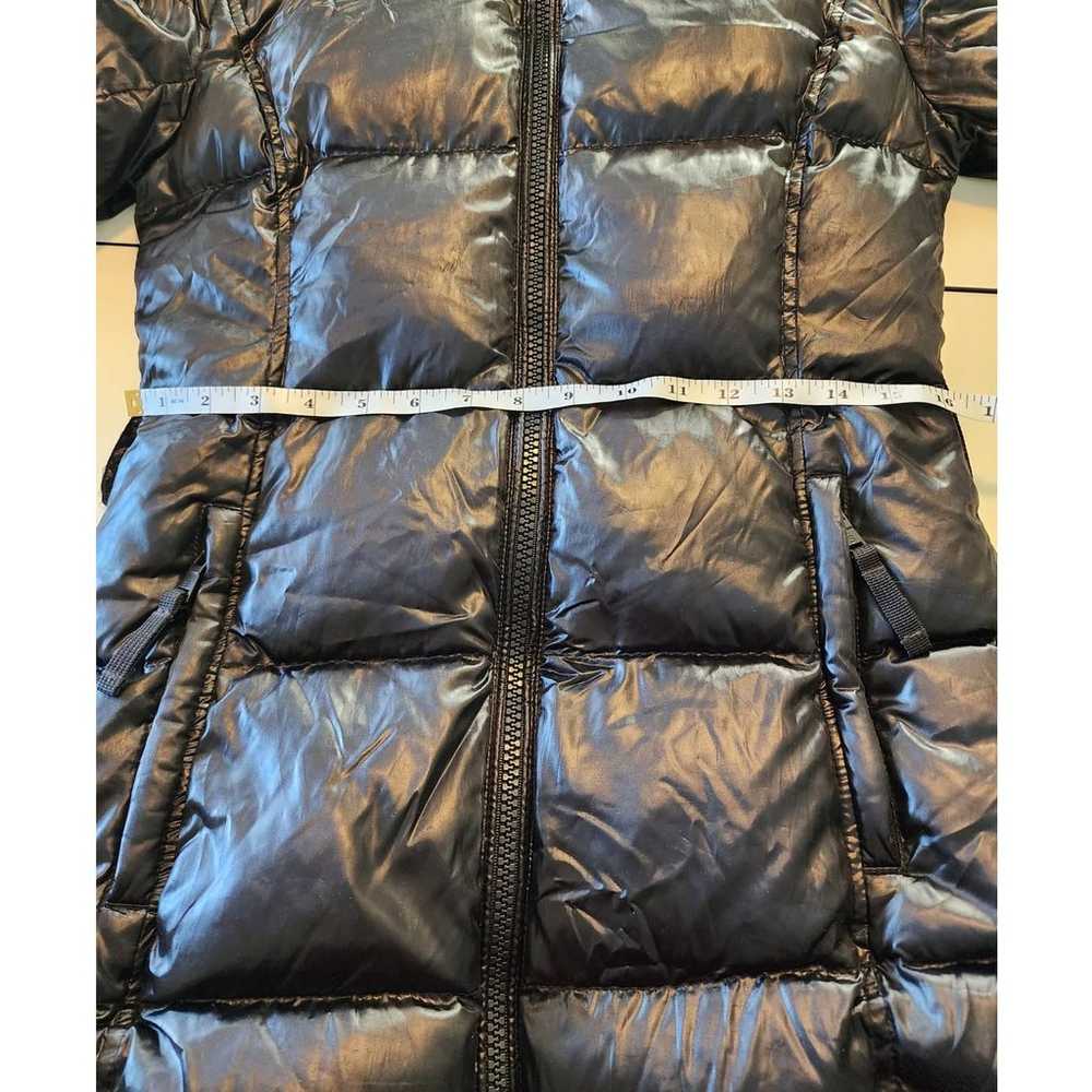 S13 Puffer Jacket Black Quilted Down Size XS - image 5