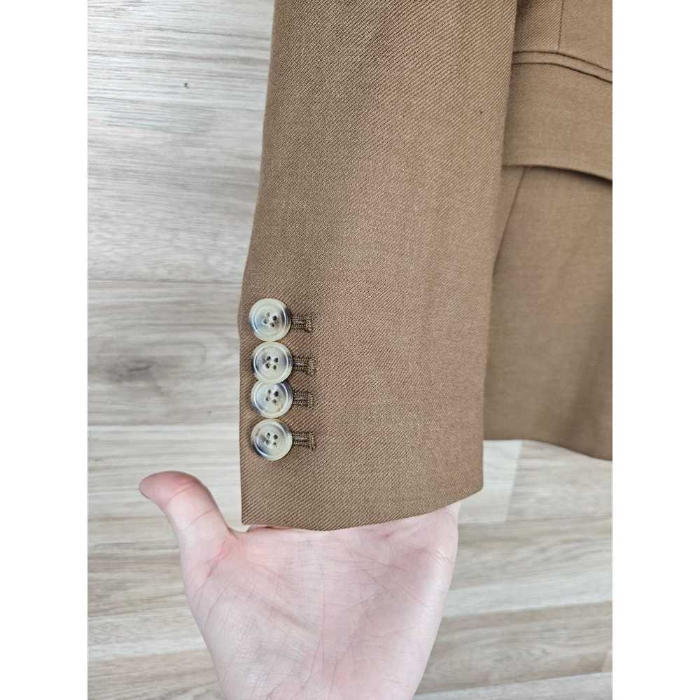 J.Crew Regent Wool Blend Camel Blazer Suit Jacket… - image 8