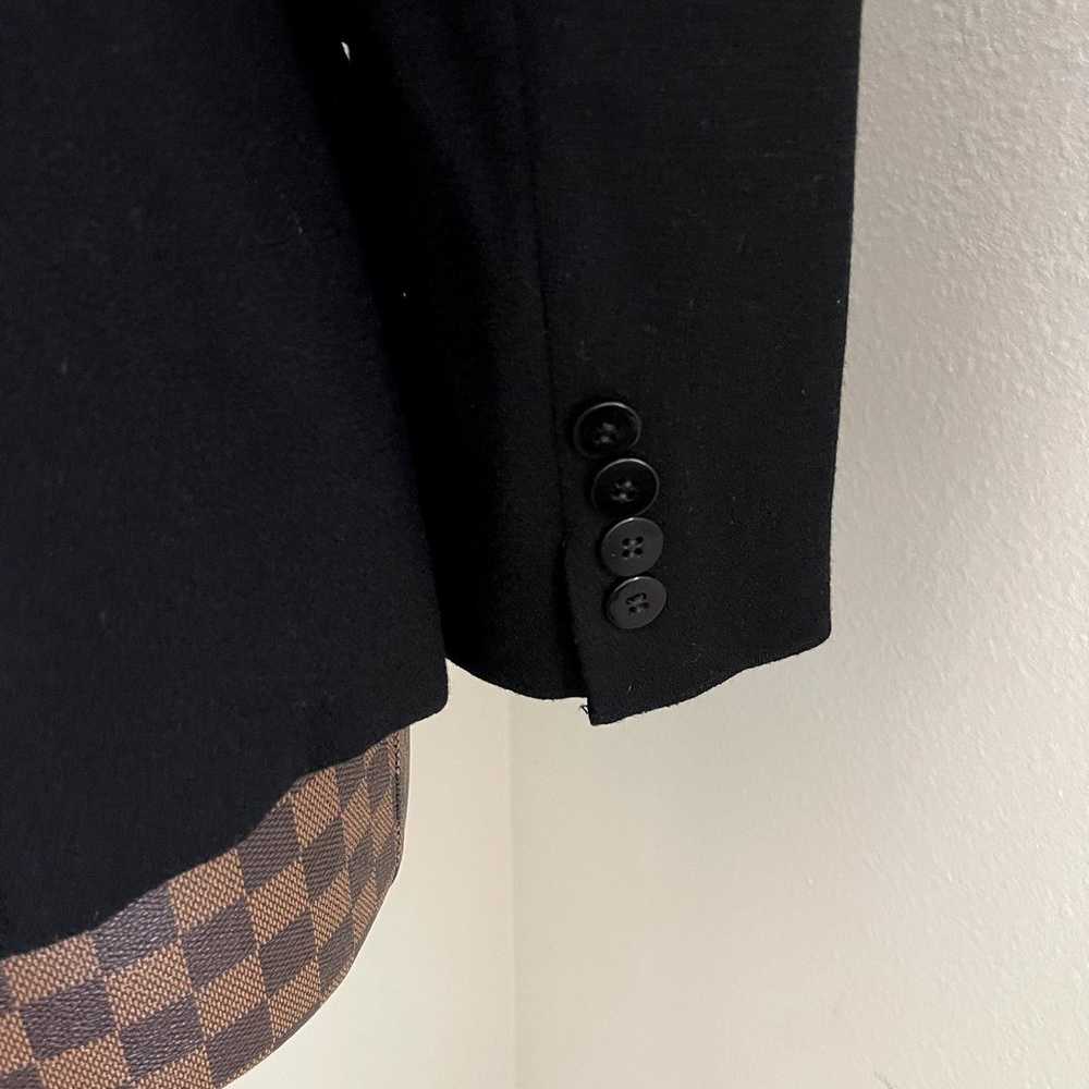 Ralph Lauren Black Ladies Crepe Wool Blazer Jacke… - image 6