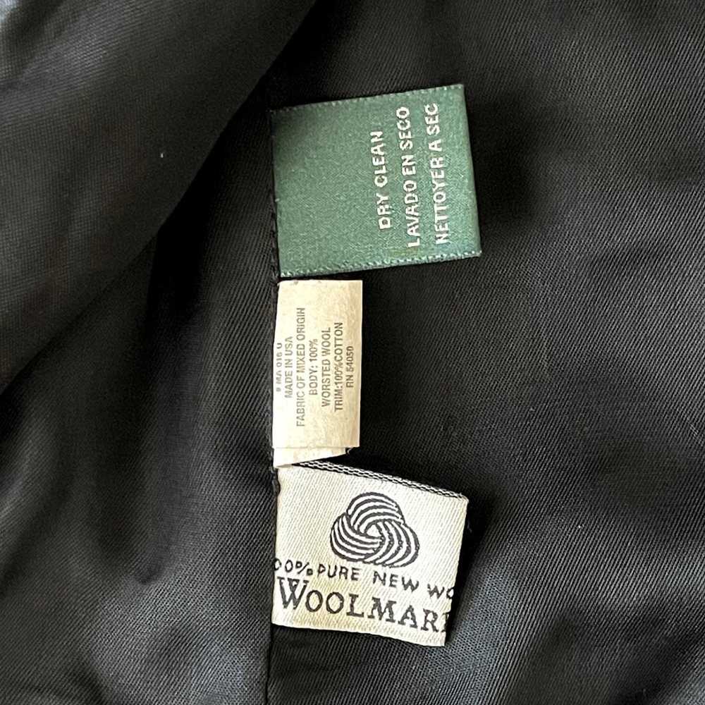 Ralph Lauren Black Ladies Crepe Wool Blazer Jacke… - image 8