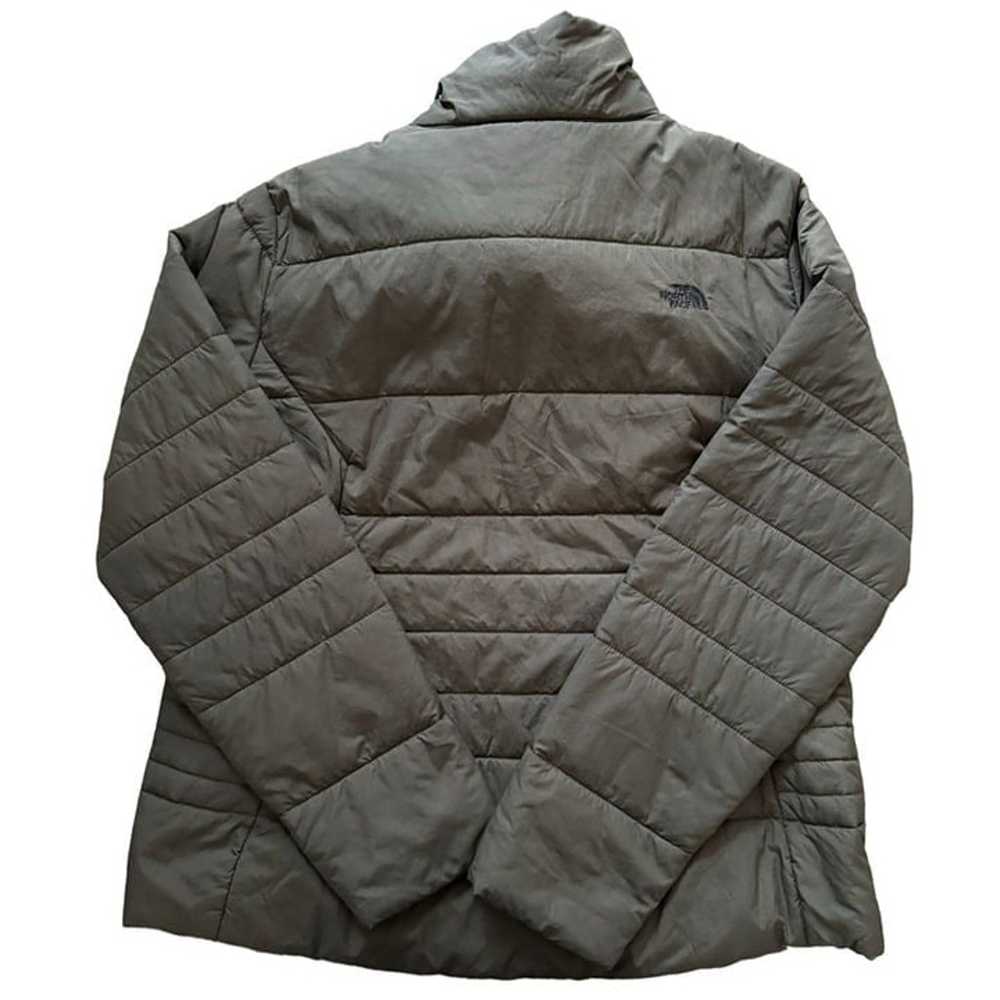 THE NORTH FACE OLIVE GREEN QUILTED JACKET SIZE XL… - image 2