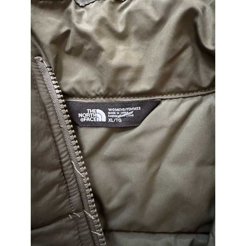 THE NORTH FACE OLIVE GREEN QUILTED JACKET SIZE XL… - image 3