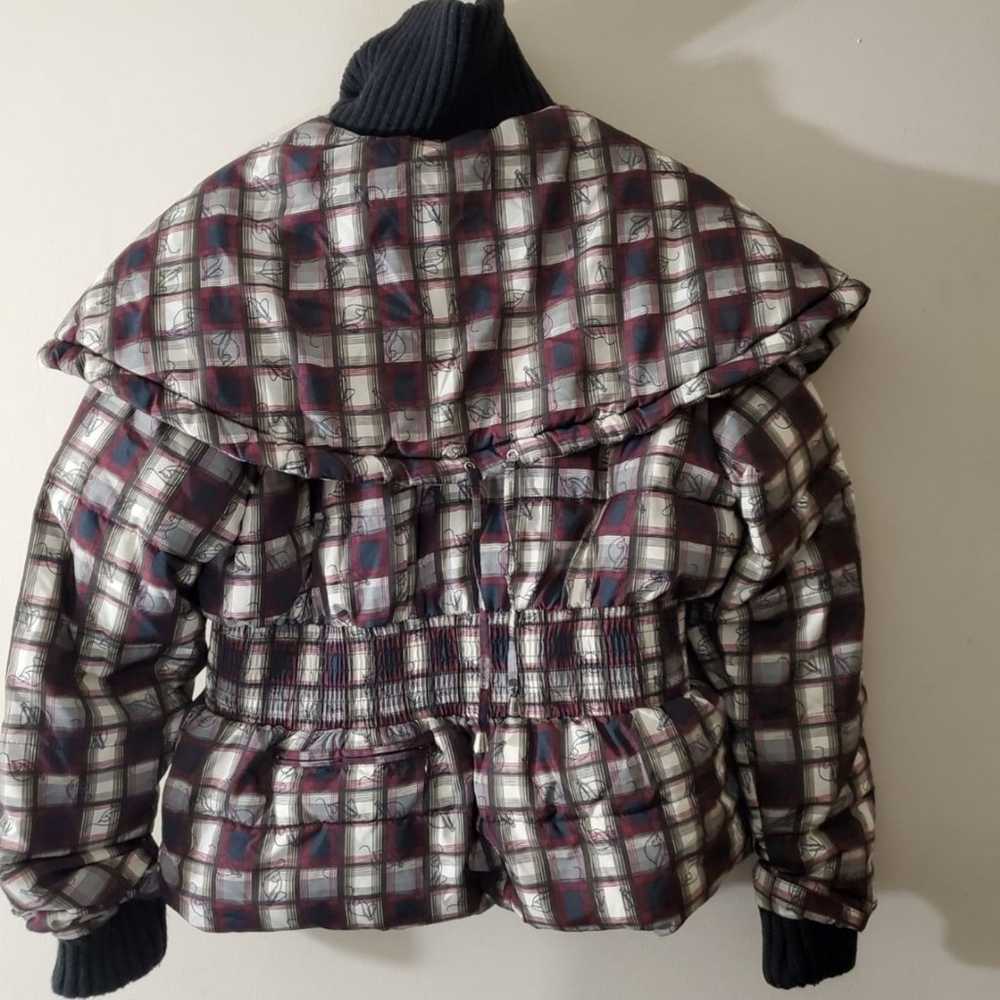 Baby Phat VTG Y2K Plaid Logo Puffer Jacket Vest S… - image 5