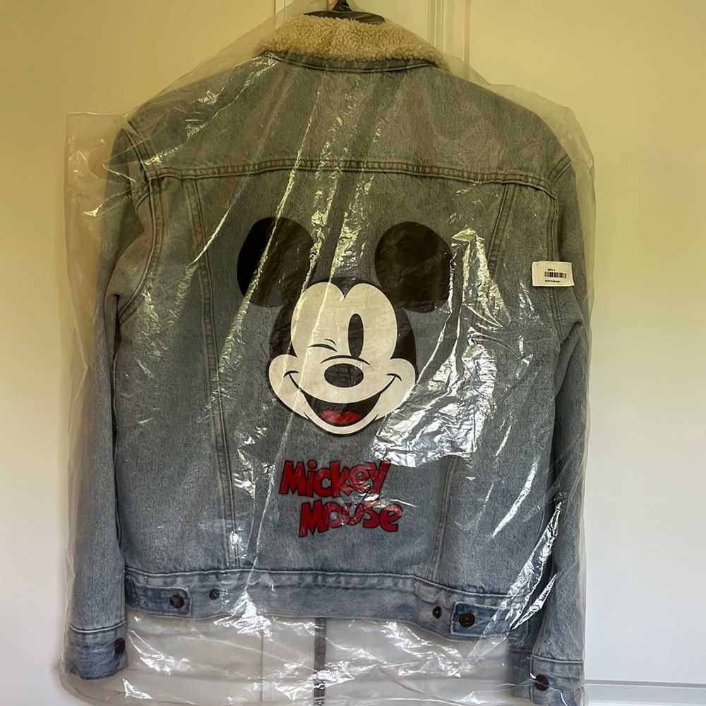 Levi’s Mickey Mouse Sherpa Lined Jacket - image 1