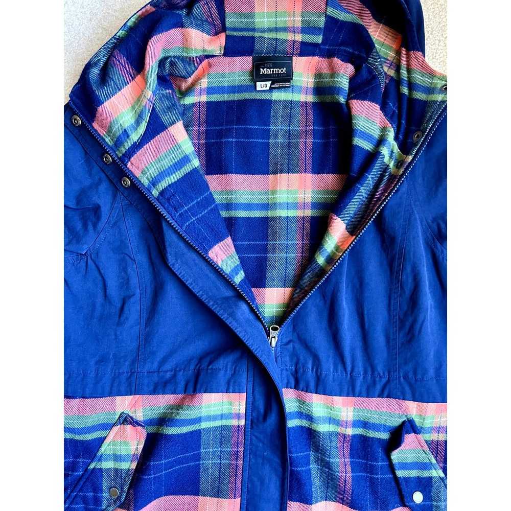 Marmot Dakota ladies blue water resistant jacket … - image 6