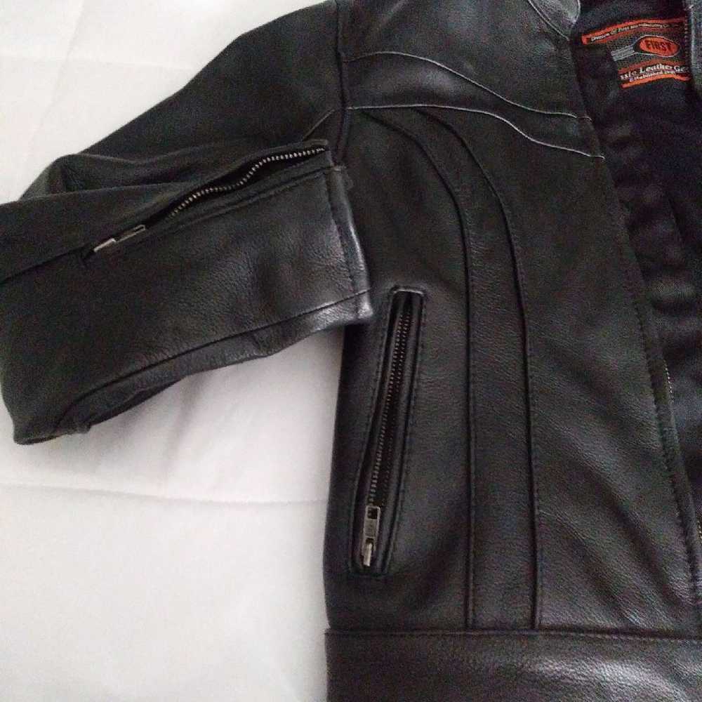 Real Leather Riding Jacket - image 2