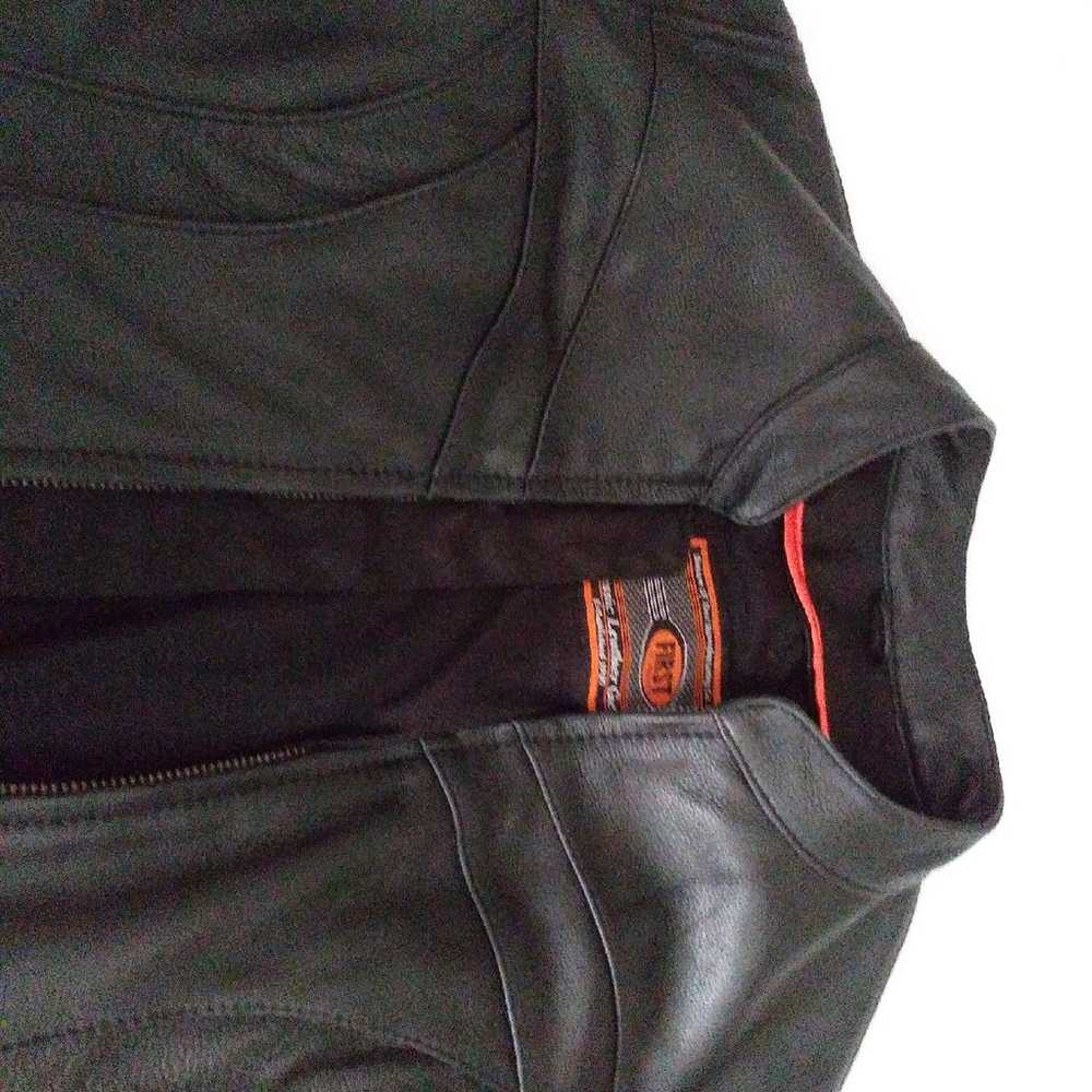Real Leather Riding Jacket - image 3
