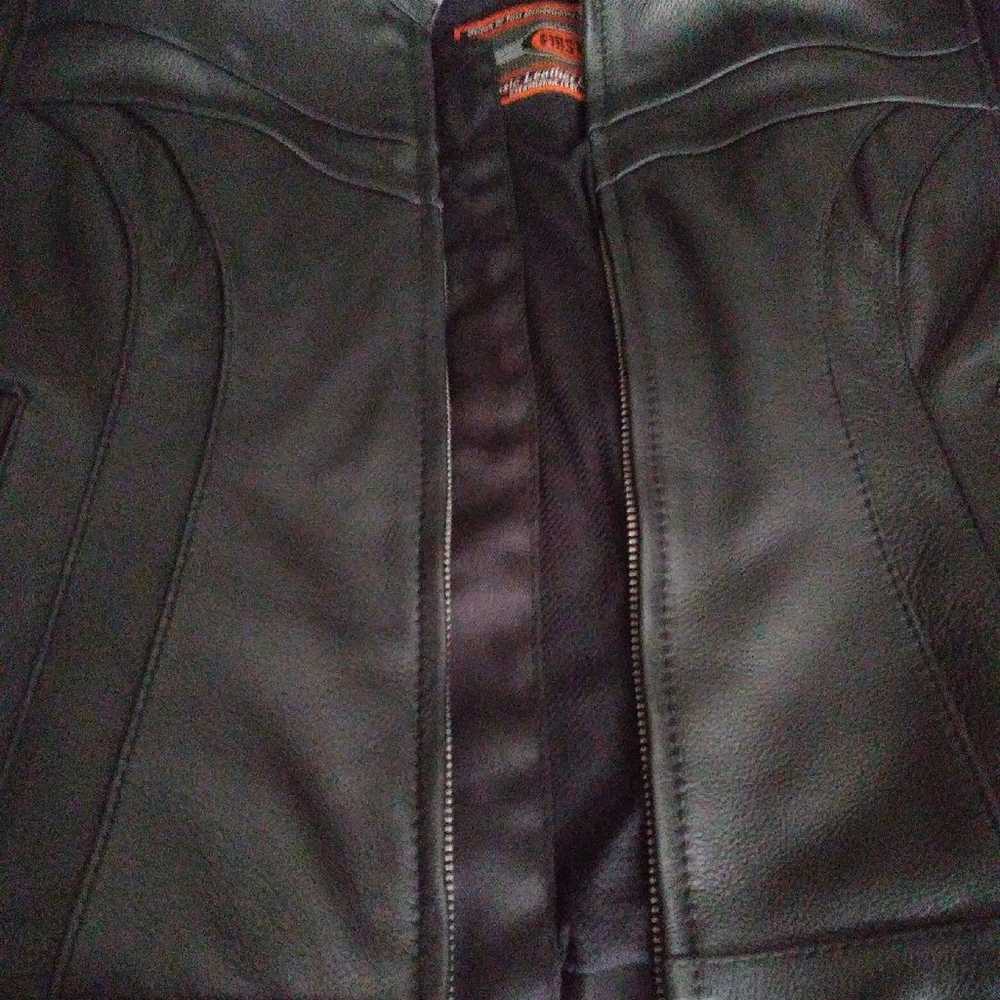 Real Leather Riding Jacket - image 4