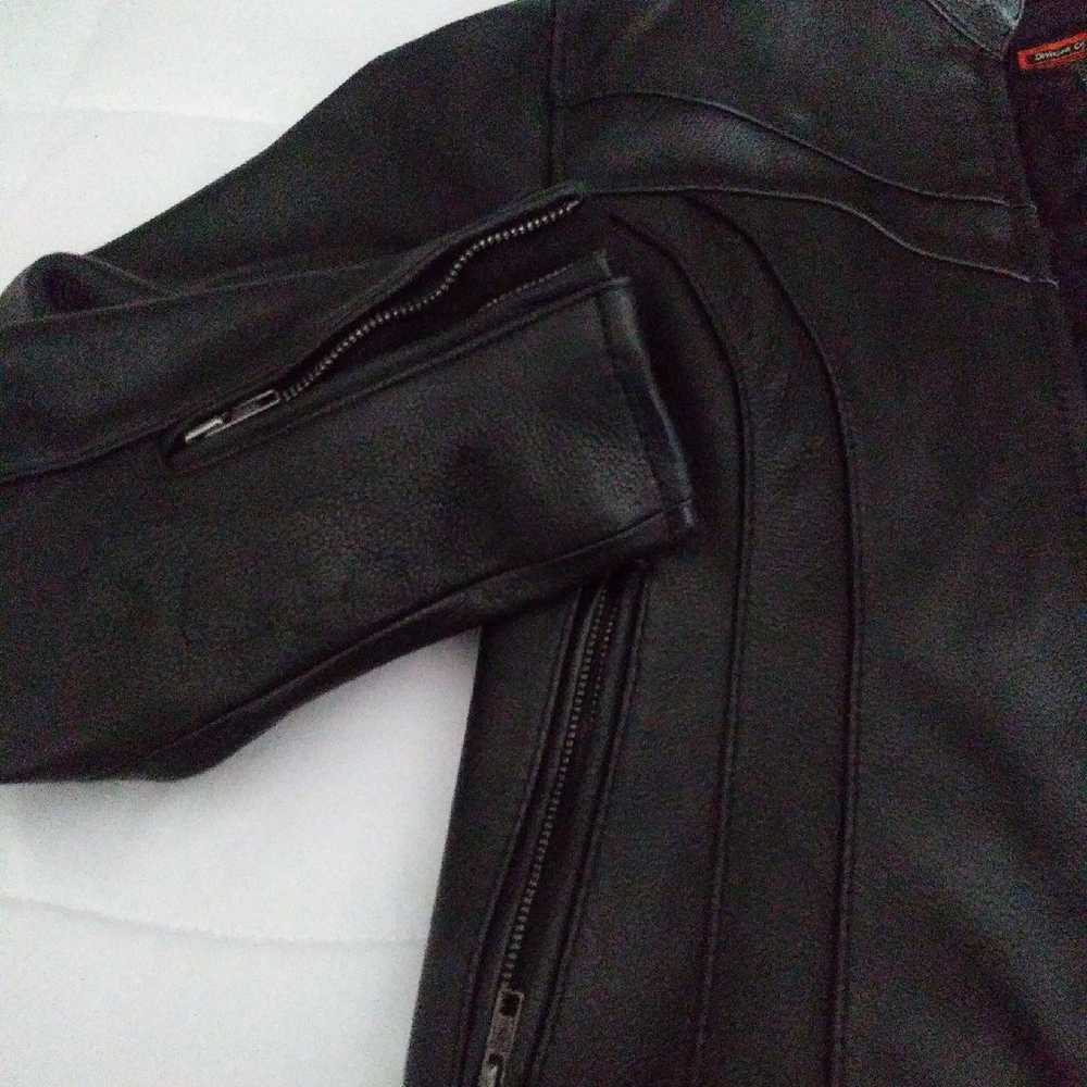 Real Leather Riding Jacket - image 5