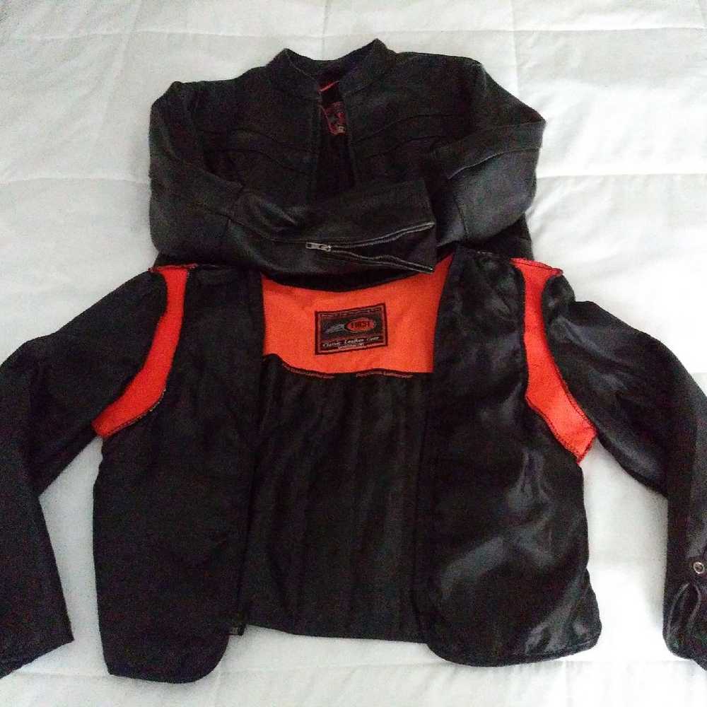 Real Leather Riding Jacket - image 8